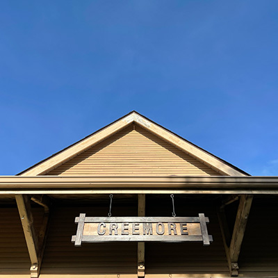 Station Wooden Sign